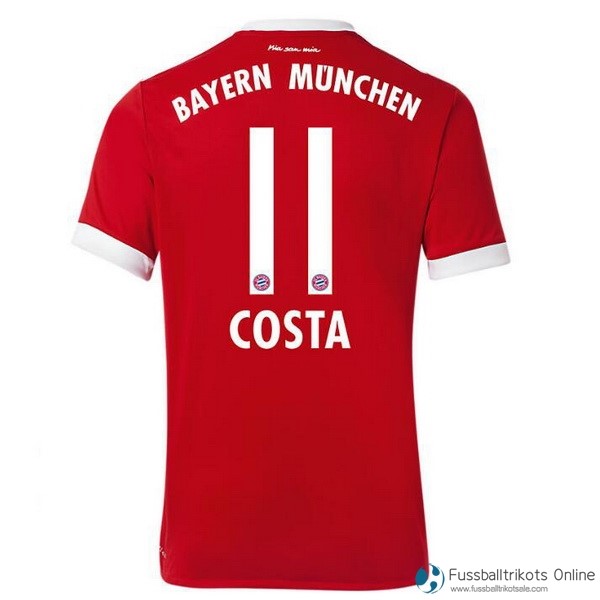 Bayern München Trikot Heim Costa 2017-18 Fussballtrikots Günstig
